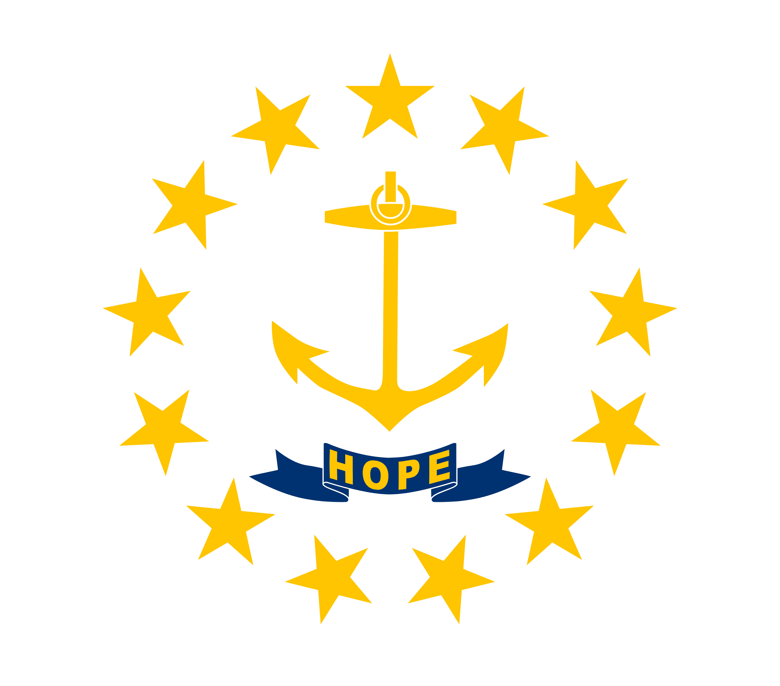 Rhode Island flag